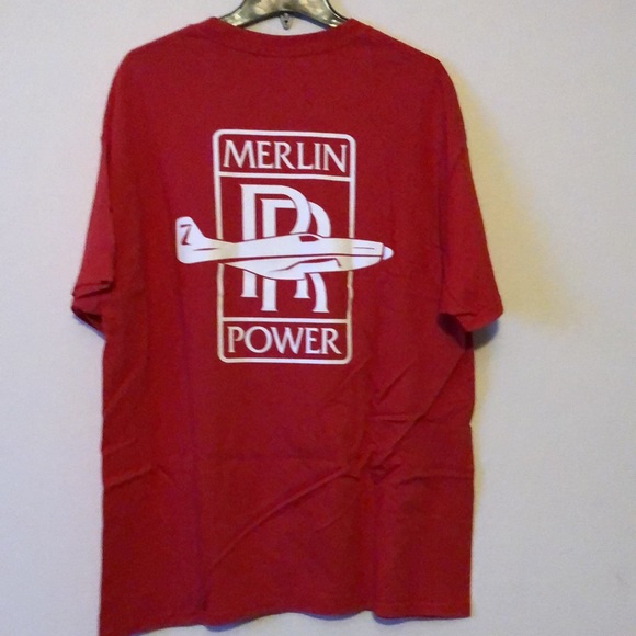 Rolls-Royce, racing T-shirt, red XL - Picture 1 of 5